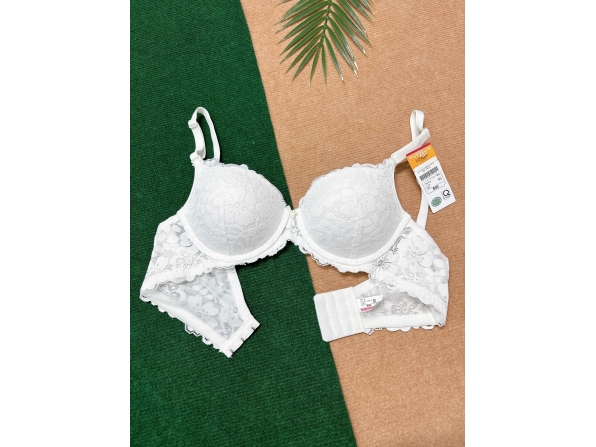 ÁO LOVELY KHÔNG GỌNG 1488 - TRẮNG